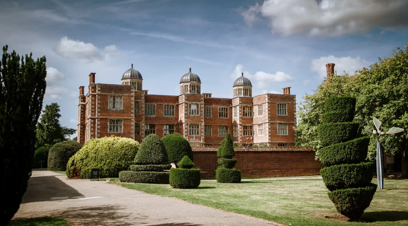 Doddington Hall in all its glory, Lincolnshire, one of the finest private country house wedding venues in the East Midlands, photographed by Gary Phillip